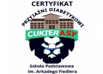 Certyfikat - szkoła przyjazna diabetykom
